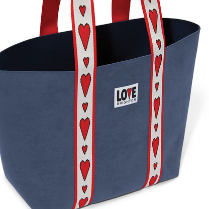 Brighton Velveteen Love Tote