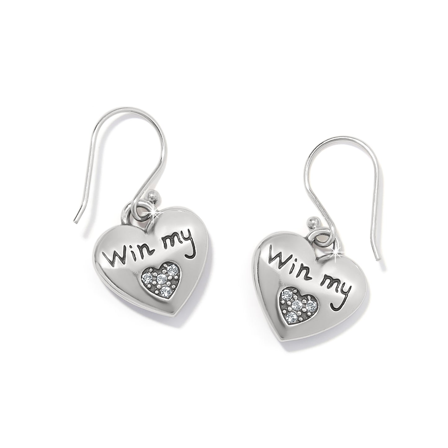 Brighton One Heart Reversible Earrings