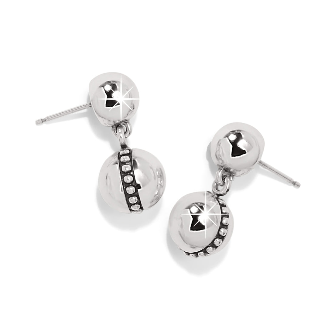 Brighton Pretty Tough Bold Stud Post Drop Earrings