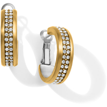 Brighton Meridian Two Tone Hoop Earrings