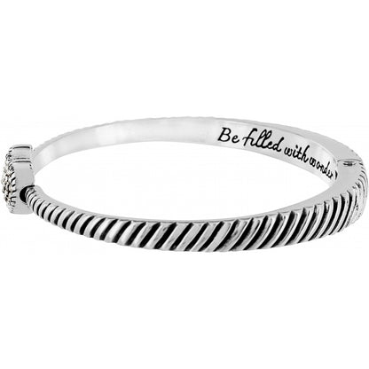 Brighton Celestia Heart Hinged Bangle