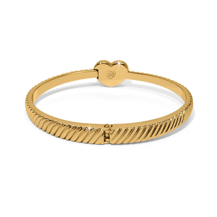 Brighton Celestia Heart Hinged Bangle
