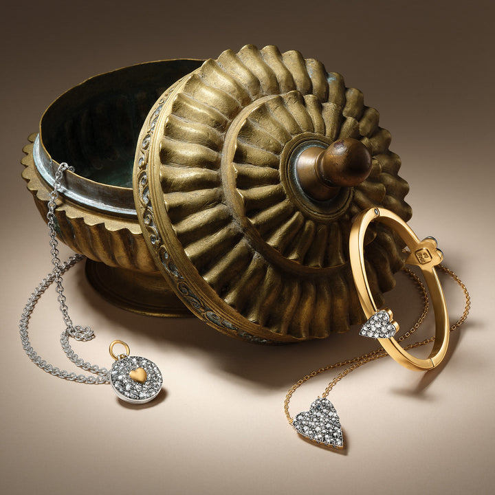 Brighton Love Messages Be Bold Hinged Bangle