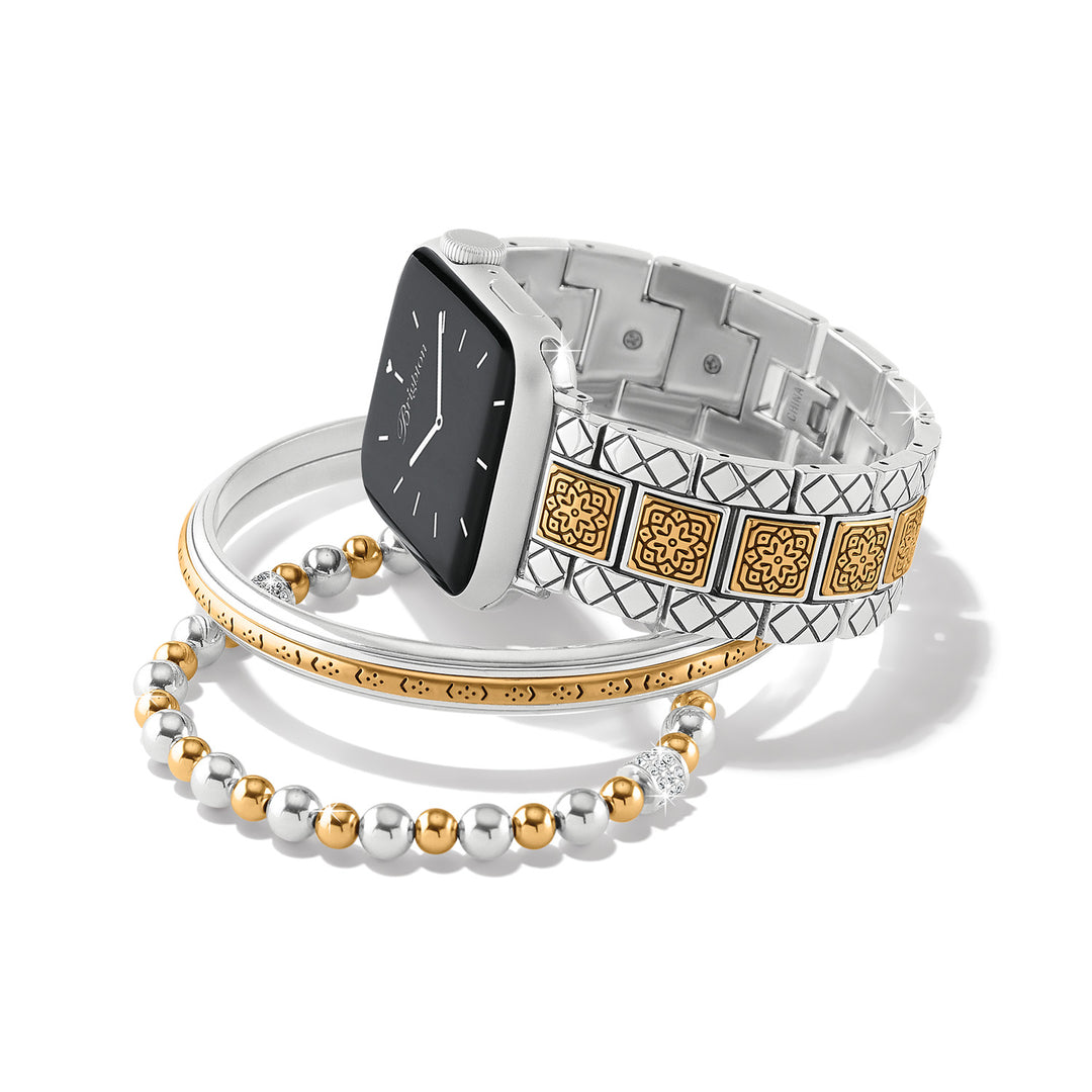 Brighton Mosaic Two Tone Watch Band – KADOU BOUTIQUE