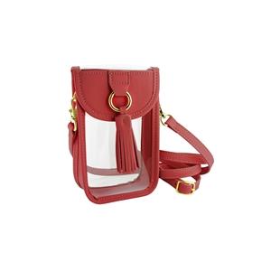 Clear Cell Phone Crossbody Bag