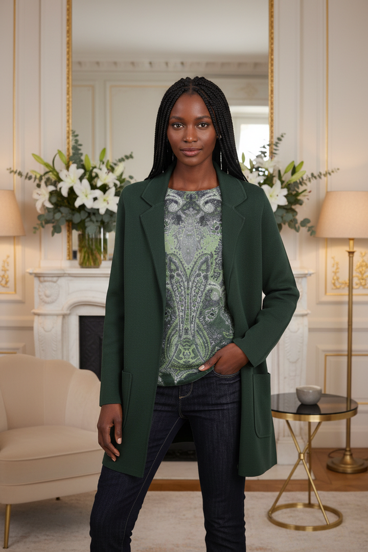 Pima Cotton Easy Blazer 