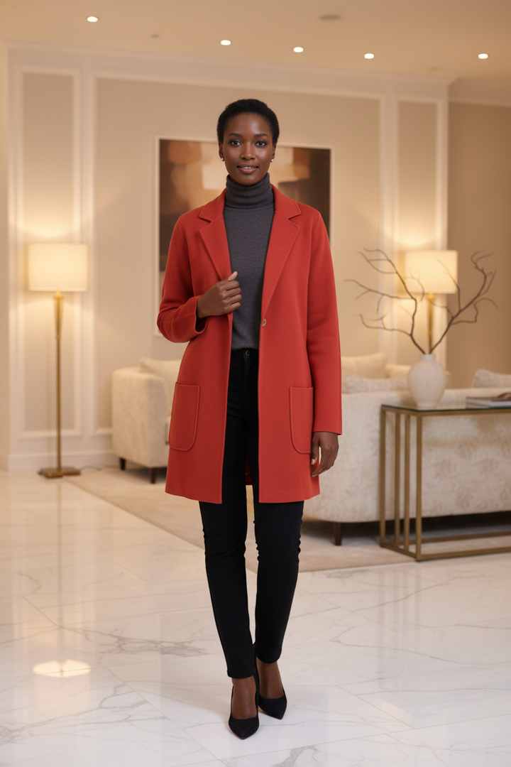 Pima Cotton Easy Blazer 