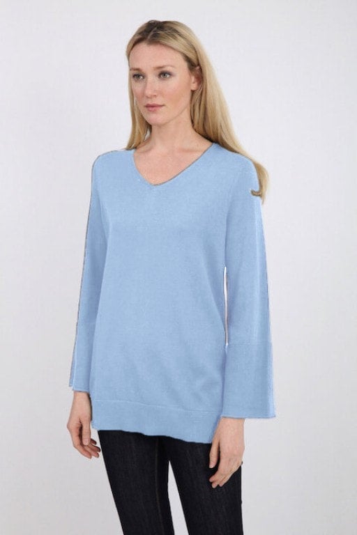 Pima Cotton V-Neck Tunic 