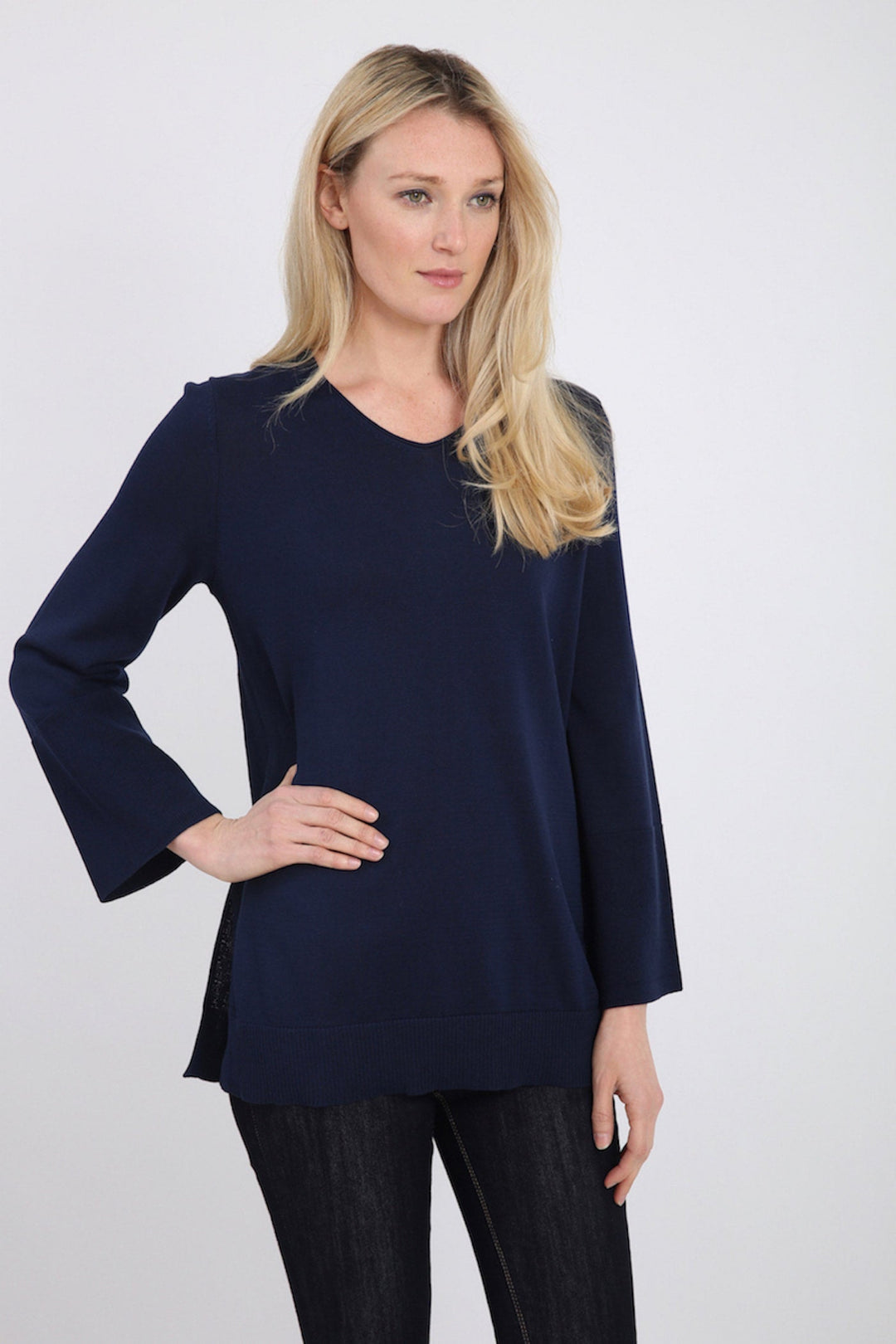 Pima Cotton V-Neck Tunic 