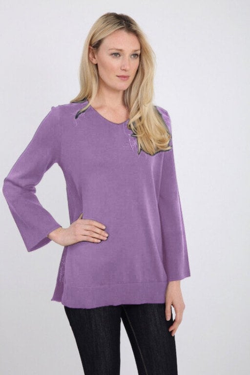 Pima Cotton V-Neck Tunic 