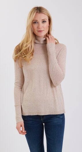 Superfine Cashmere Turtleneck  