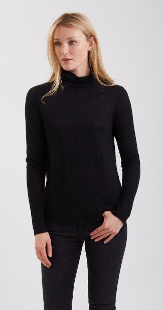 Superfine Cashmere Turtleneck  