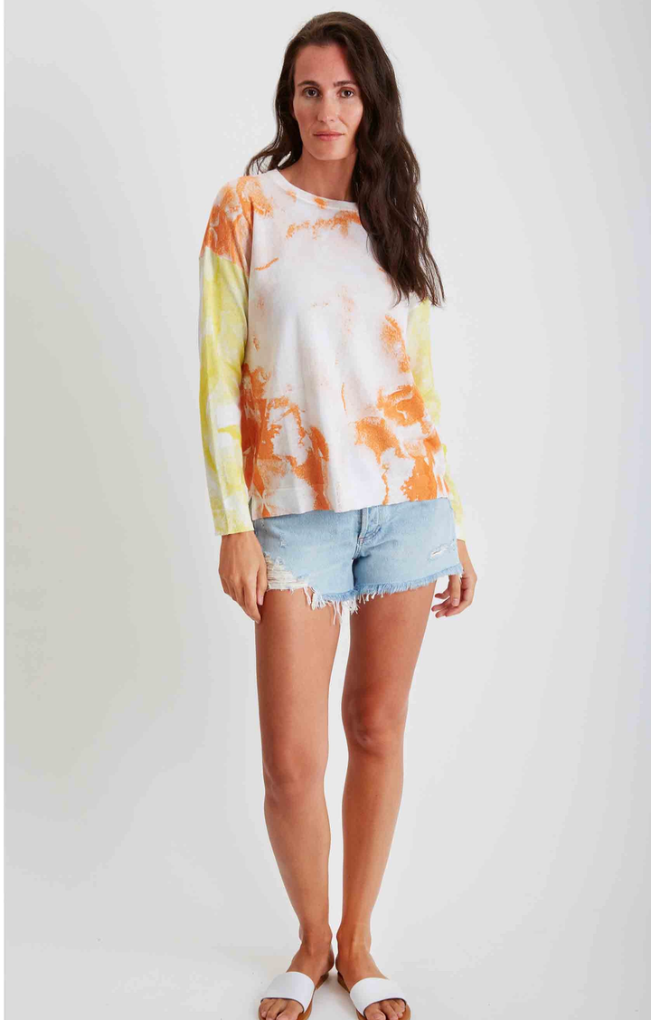 Pima Cotton Crew Neck Print 