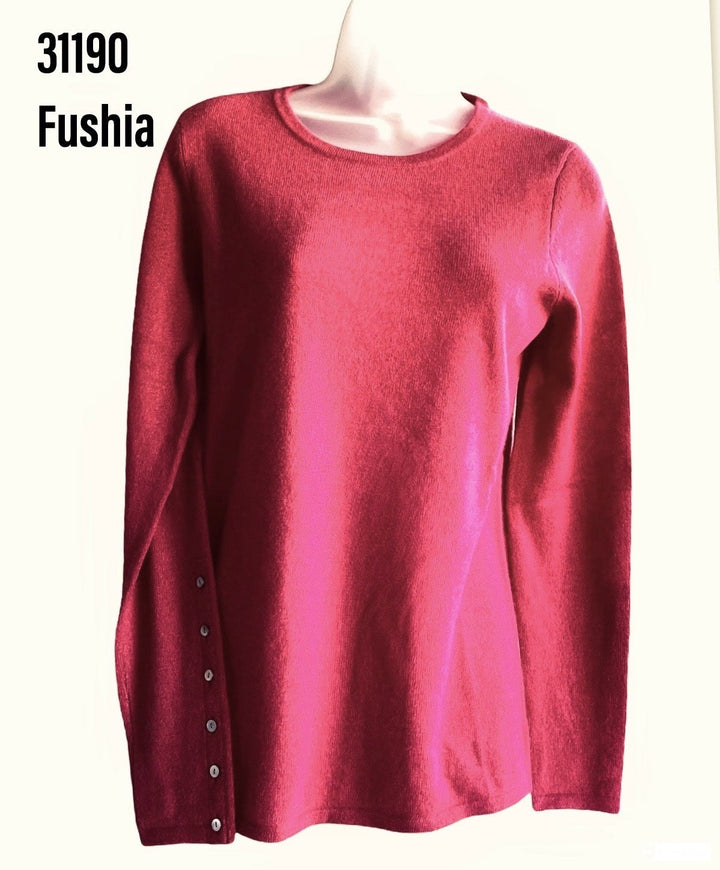 Women - Cashmere w/Cuff Buttons 