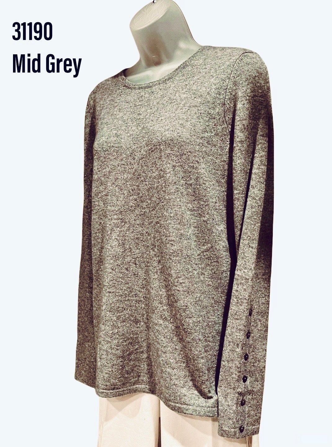 Women - Cashmere w/Cuff Buttons 