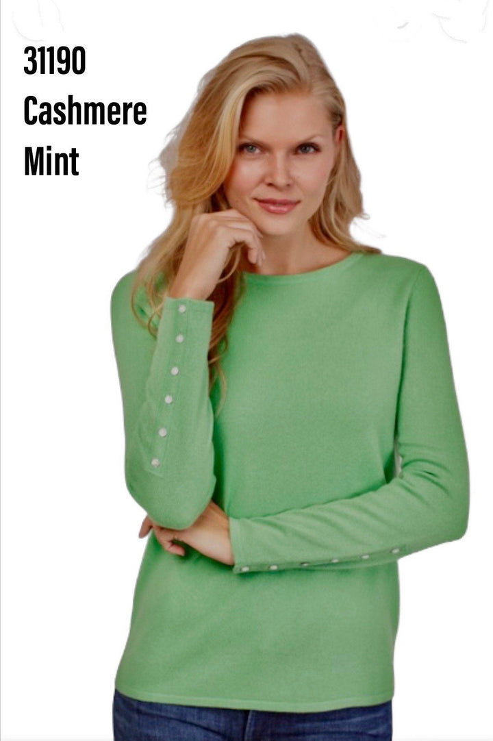 Women - Cashmere w/Cuff Buttons 