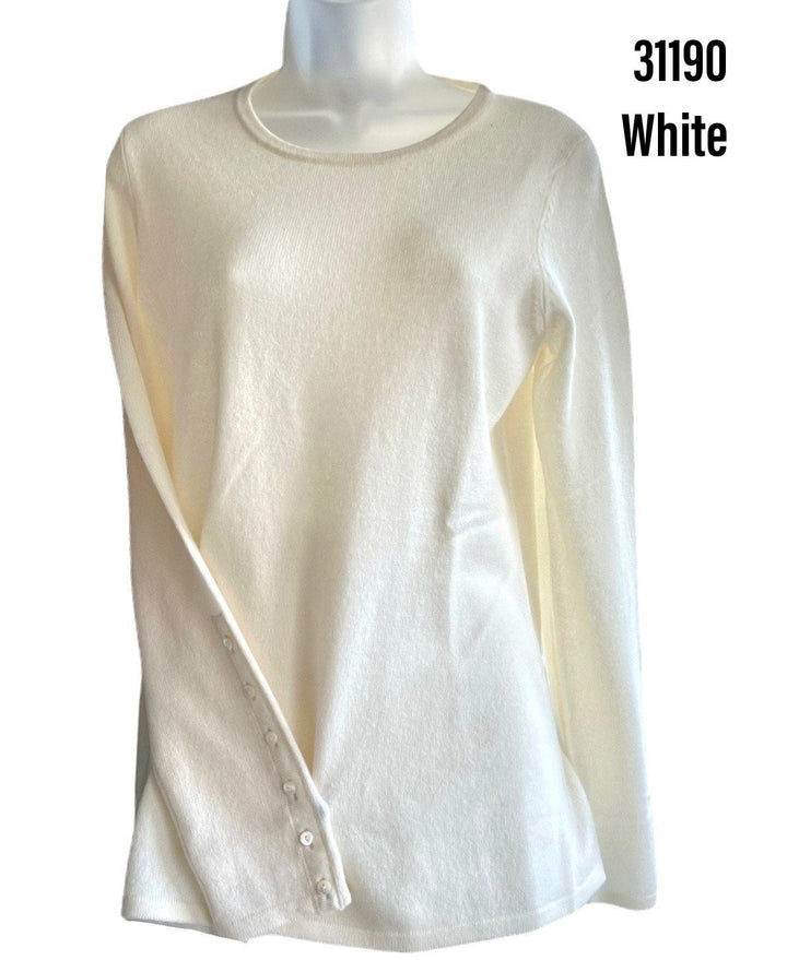 Women - Cashmere w/Cuff Buttons 