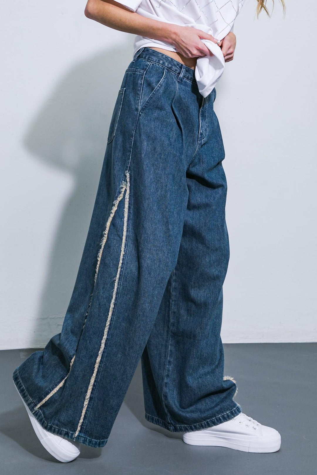 All or Nothing Washed Denim from KADOU Boutique