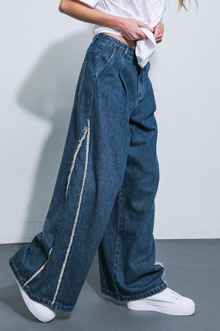 All or Nothing Washed Denim from KADOU Boutique