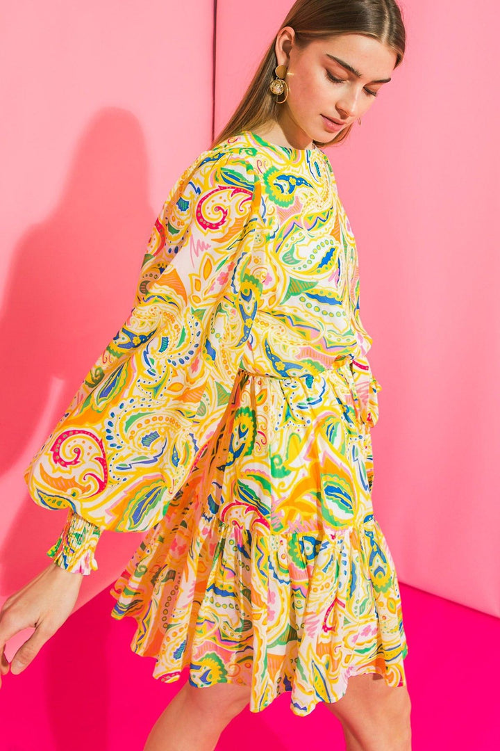 Wish for More woven mini dress from KADOU Boutique