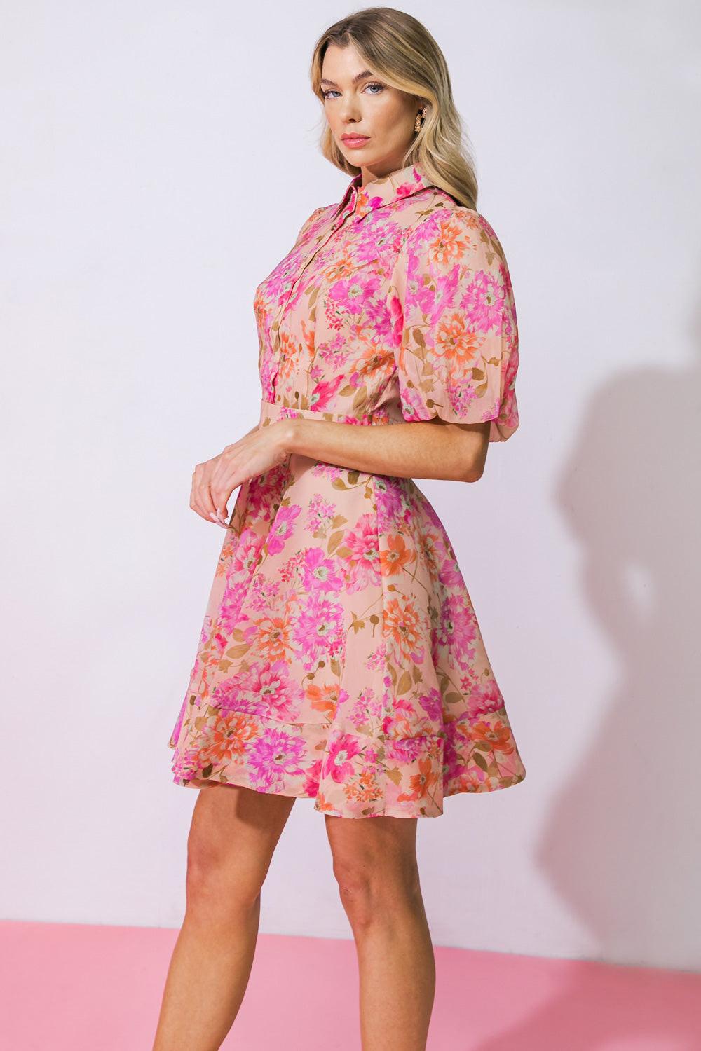 My Only Desire Woven Mini Dress from KADOU Boutique