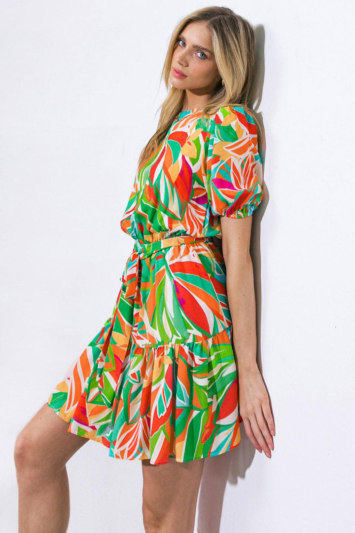 Time To Start Woven Mini Dress from KADOU Boutique