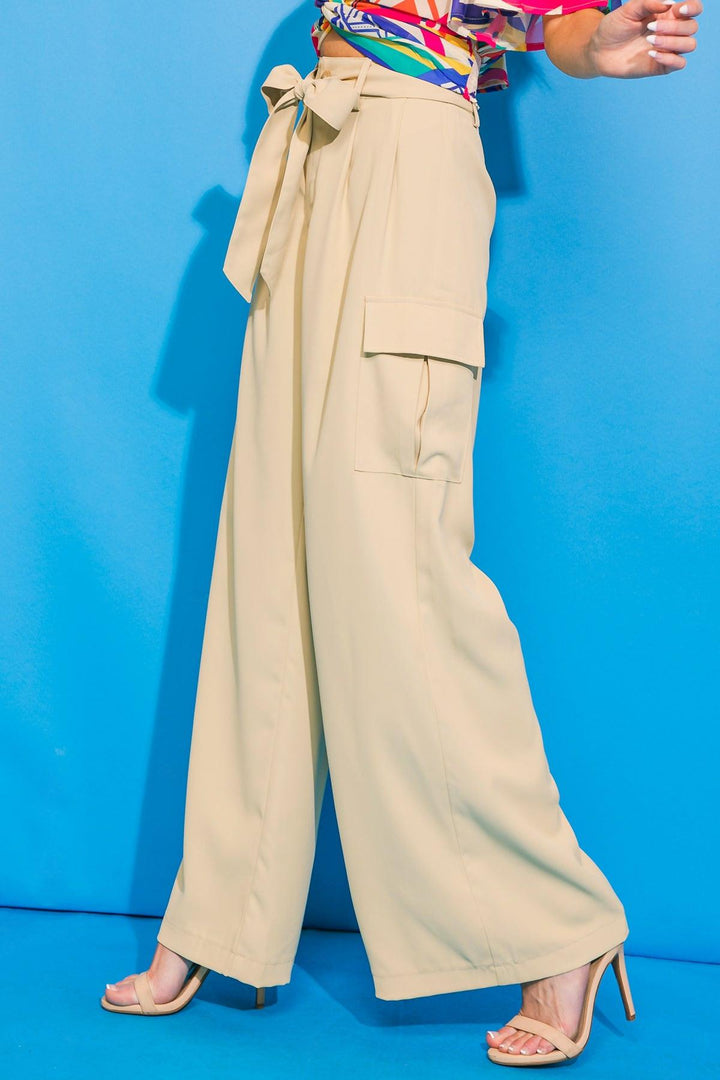 A Good Woman Woven Pants from KADOU Boutique