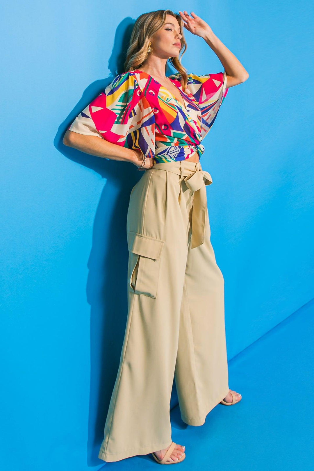 A Good Woman Woven Pants from KADOU Boutique