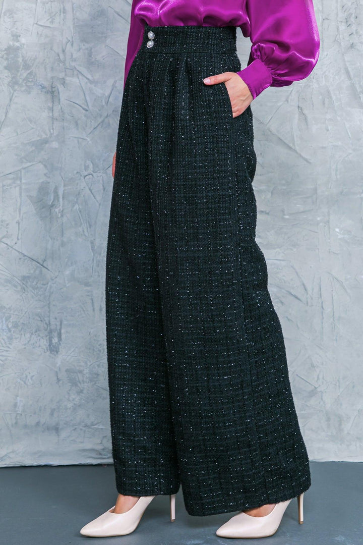 Always Praiseworthy Tweed Pants from KADOU Boutique