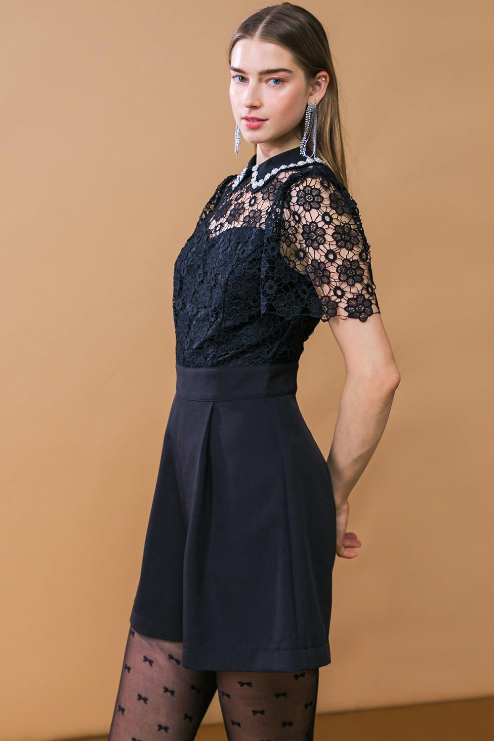 She's All That Woven Romper from KADOU Boutique