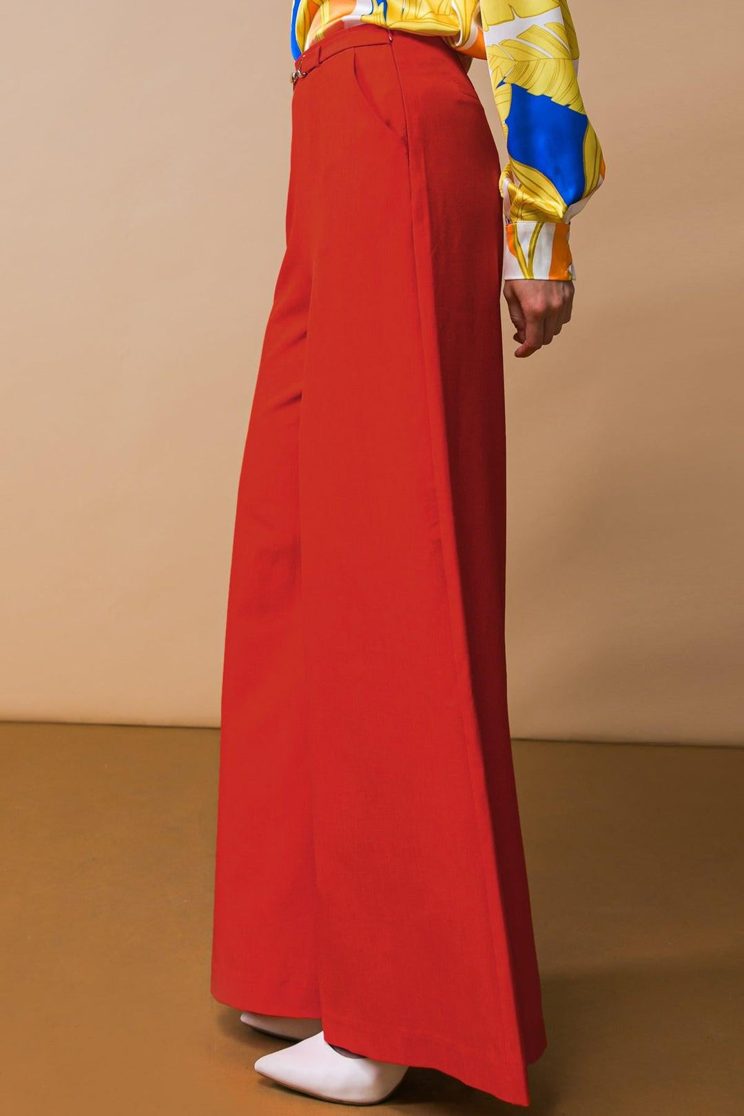 Sweet Feelings Wide Leg Woven Pants from KADOU Boutique