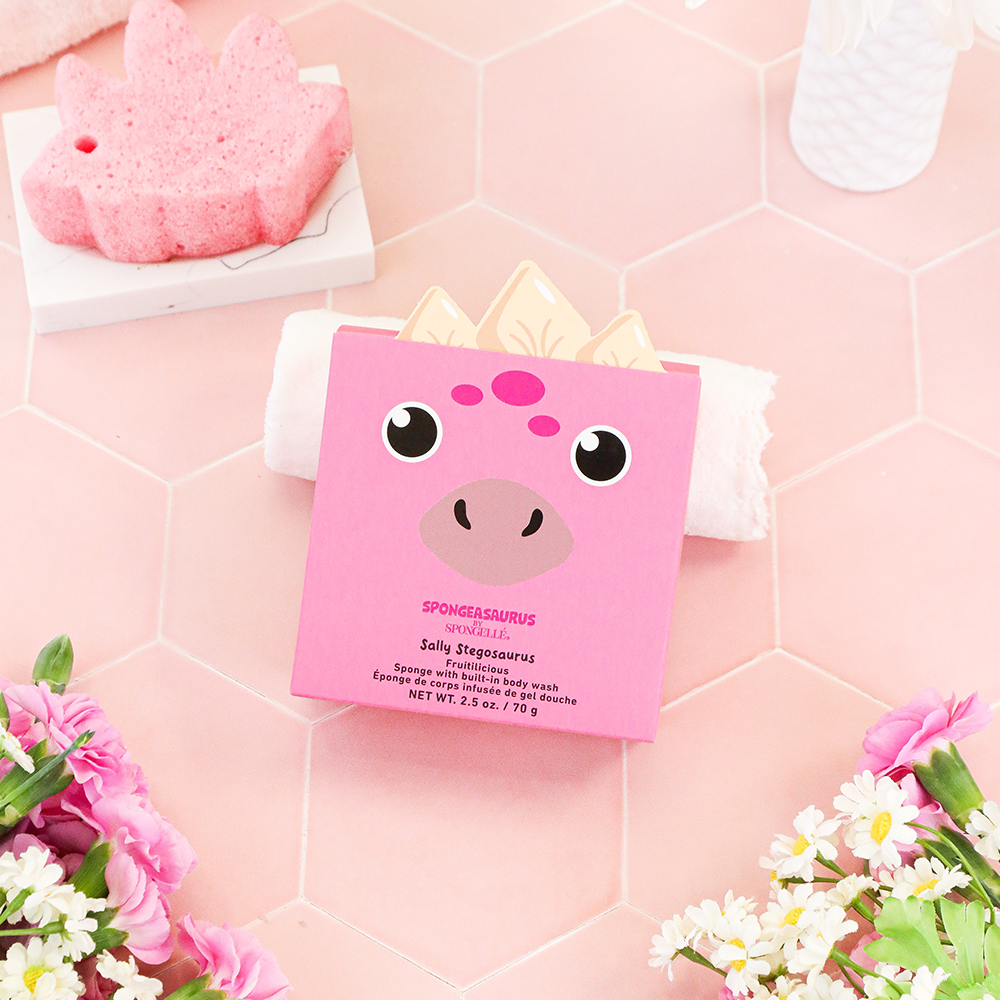 Sally Stegosaurus | Spongeasaurus Dinosaur Buffer from KADOU Boutique