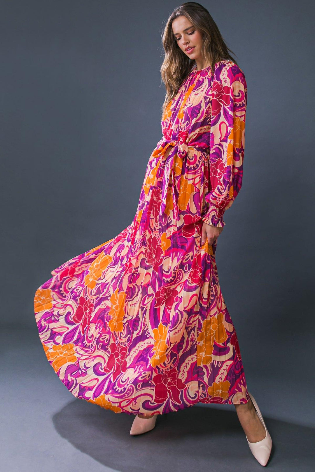 Changing Locations Woven Maxi Dress from KADOU Boutique