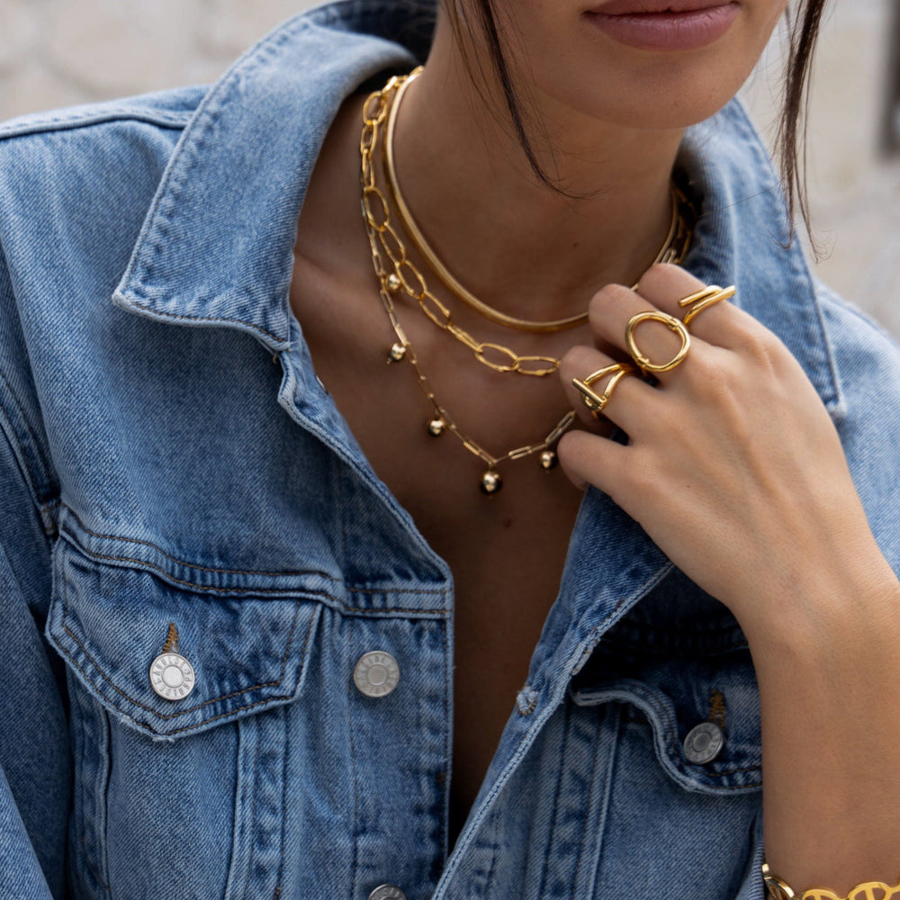 Ruth Beaded Necklace from KADOU Boutique