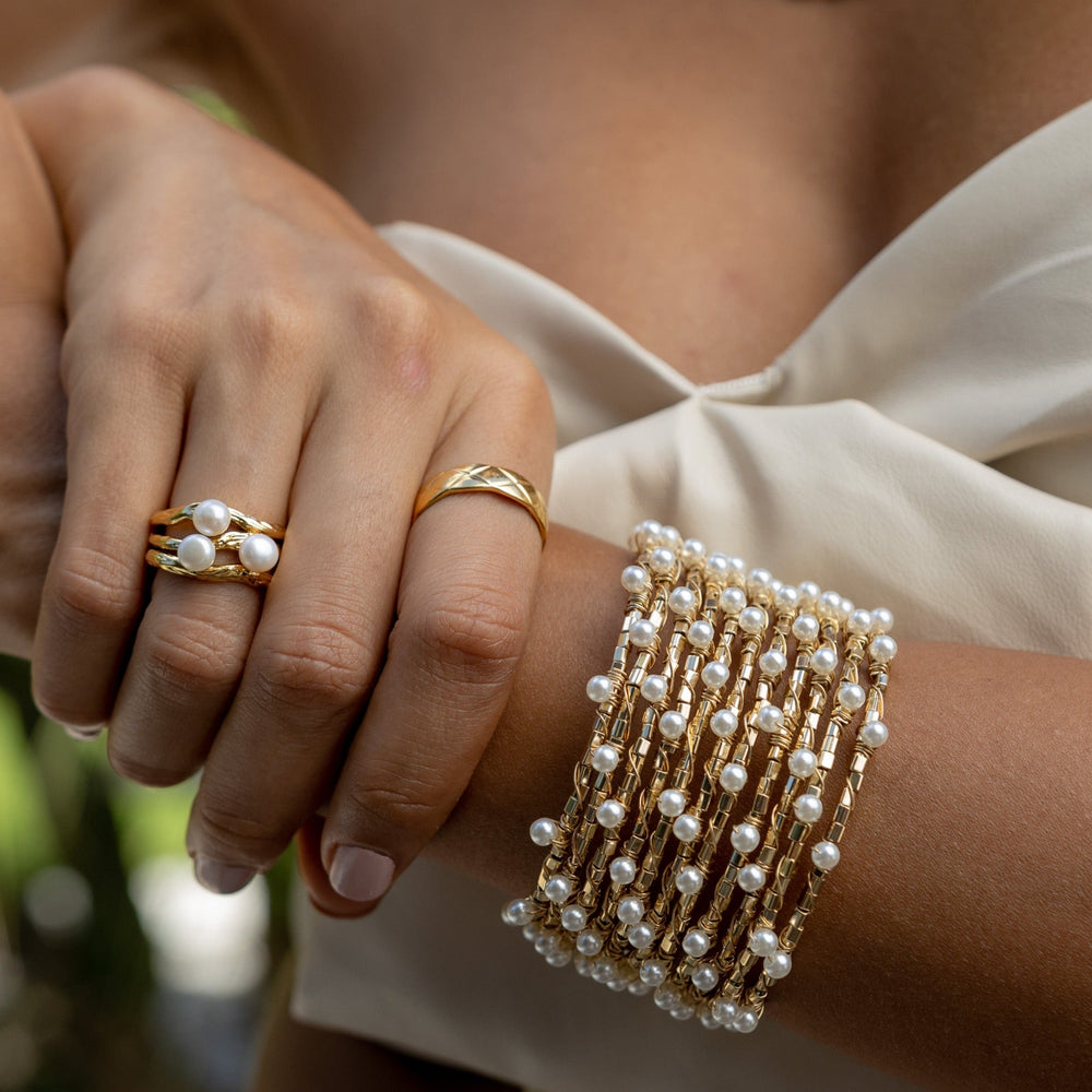 Sonora Pearl Ring from KADOU Boutique