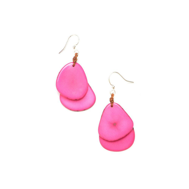 Fiesta Earrings - Fuchsia