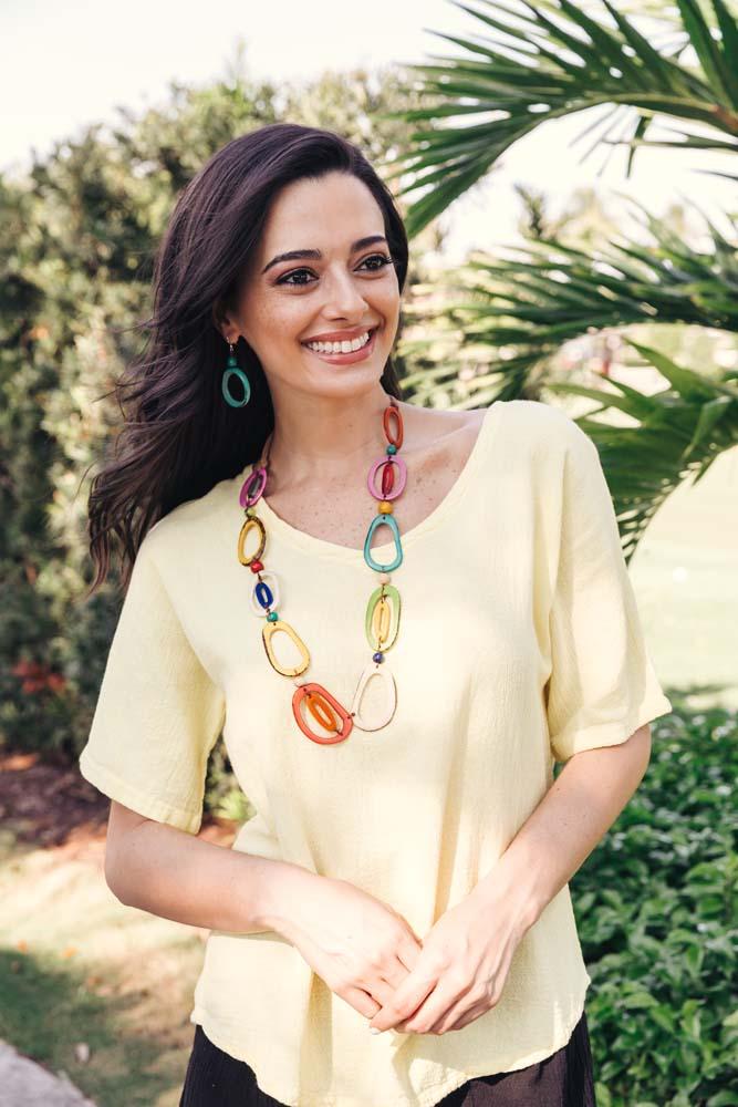 Emily Necklace - Multi Color