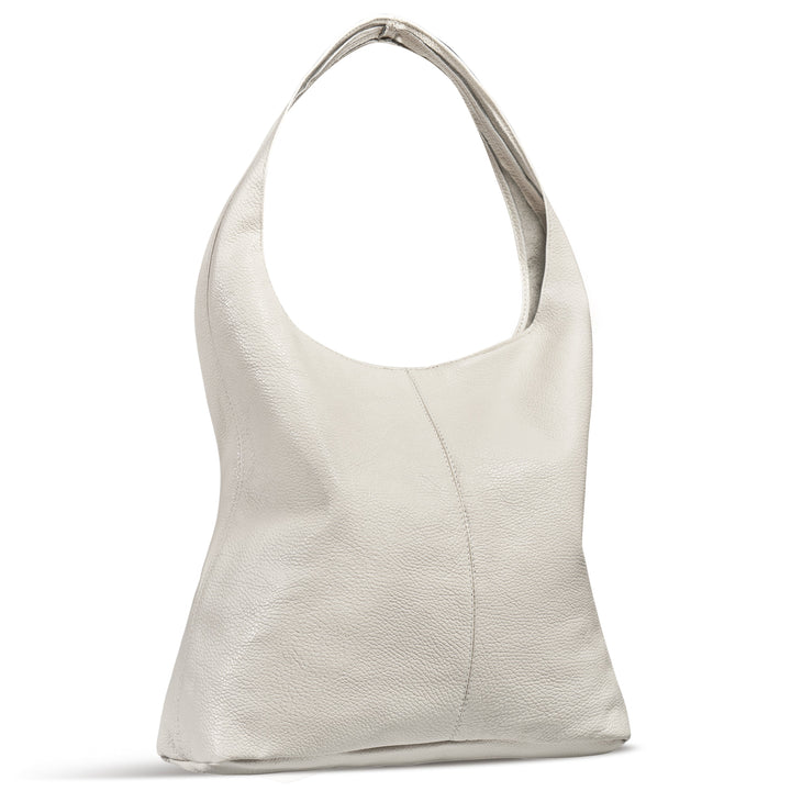 Italian Full-Grain Leather Hobo Bag | Siena