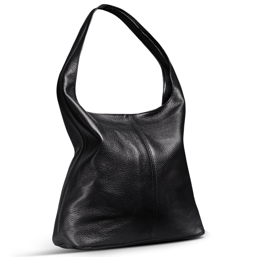 Italian Full-Grain Leather Hobo Bag | Siena