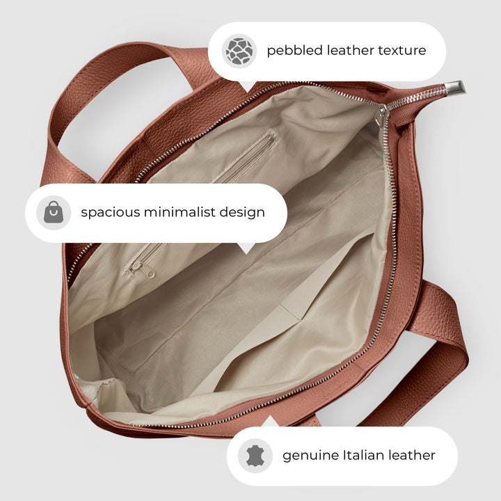 Italian Full-Grain Leather Tote Bag | Torino