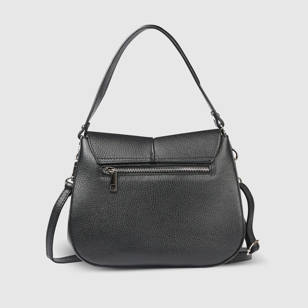 Italian Full-Grain Leather Shoulder Bag | Terni