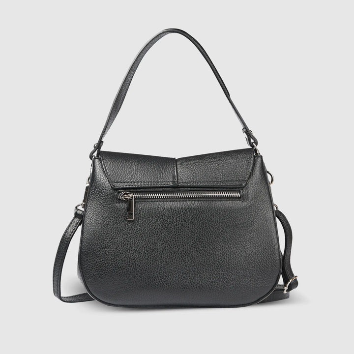Italian Full-Grain Leather Shoulder Bag | Terni