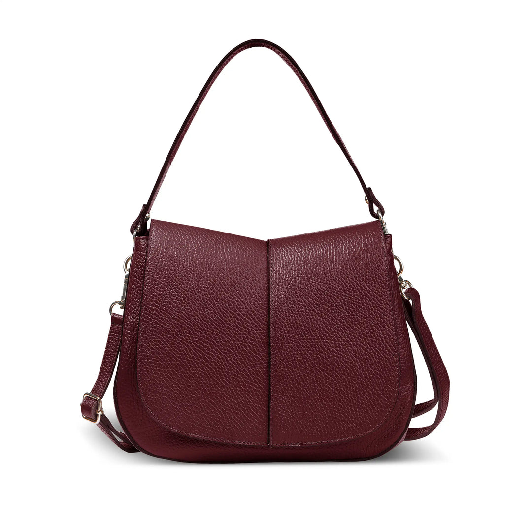 Italian Full-Grain Leather Shoulder Bag | Terni