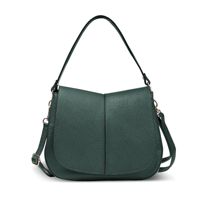 Italian Full-Grain Leather Shoulder Bag | Terni