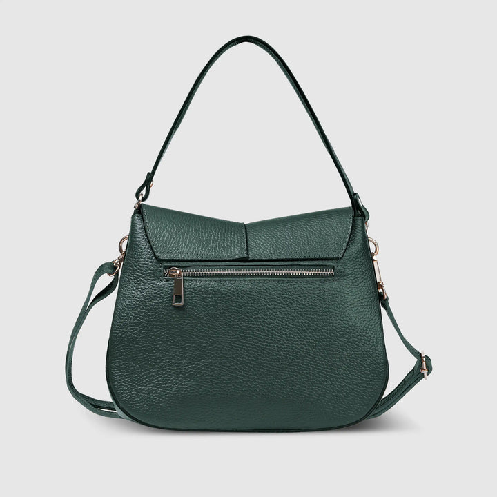 Italian Full-Grain Leather Shoulder Bag | Terni