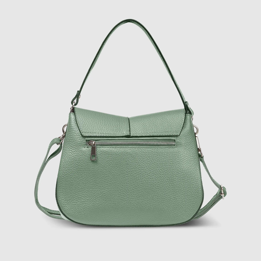 Italian Full-Grain Leather Shoulder Bag | Terni