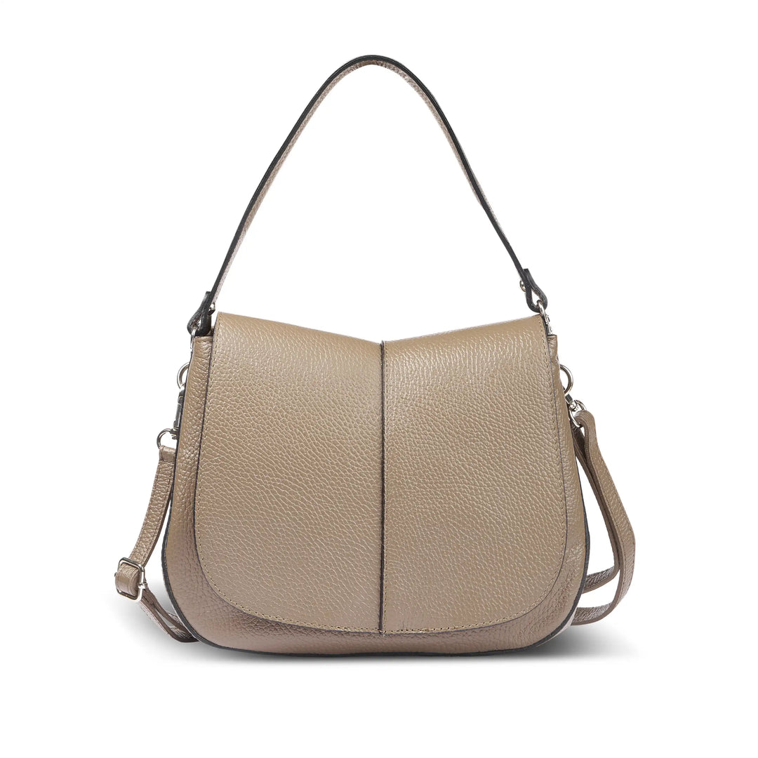 Italian Full-Grain Leather Shoulder Bag | Terni