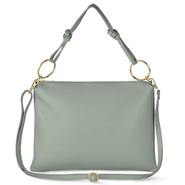 Italian Full-Grain Leather Shoulder Bag | Livorno