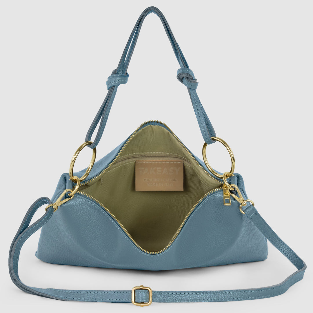 Italian Full-Grain Leather Shoulder Bag | Livorno