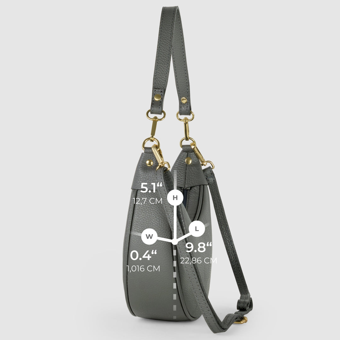 Italian Full-Grain Leather Shoulder Bag | Verona